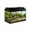 Aquarium STARTUP 50 LED EXPERT 10W - PŁASKIE - CZARNE