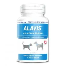 ALAVIS Celadrin - przeciwzapalne i przeciwb&oacute;lowe tabletki dla ps&oacute;w i kot&oacute;w, 60 tab.
