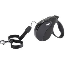 Amigo Small smycz do 15kg - 5m linka, czarna
