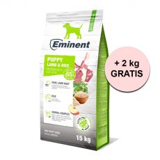 Eminent Puppy Lamb & Rice High Premium 15 kg + 2 kg GRATIS