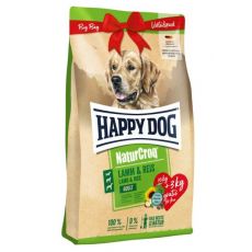 Happy Dog NaturCroq LAMM & REIS 15 kg + 3 kg GRATIS