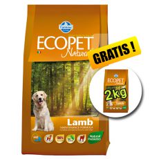 Farmina MO P ECOPET N dog LAMB MEDIUM 12 kg + 2 kg GRATIS