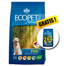 Farmina MO P ECOPET N dog FISH MINI 12 kg + 2 kg GRATIS