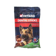 Ontario Dental Sticks Original – pałeczki do gryzienia dla psów, 180g