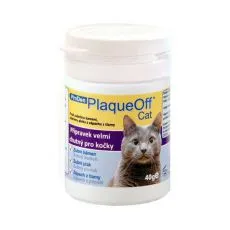 PlaqueOff Cat - preparat do zapobiegania i usuwania kamienia nazębnego, 40g