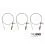 Delphin THE END Leadcore HELI / 3szt 80cm