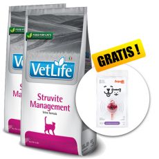 Farmina Vet Life Struvite Management Feline 2x5 kg + Arpalit NEO GRATIS