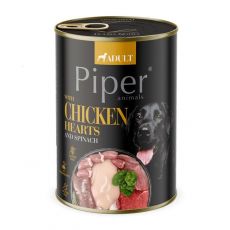 Konserwa Piper Adult z sercami kurczaka i szpinakiem 400 g