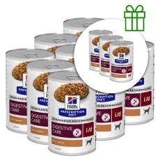 Hill's Prescription Diet Canine Digestive Care i/d Indyk 360 g, 9+3 GRATIS