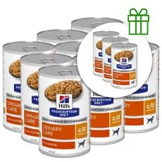 Hills Prescription Diet Canine c/d Multicare Chicken 370 g, 9+3 GRATIS