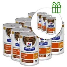 Hill's Prescription Diet c/d Multicare Urinary Care Chicken 354 g, 9+3 GRATIS