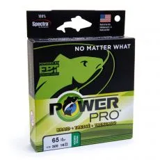 PowerPro Braided Line 135m 0.19mm 13kg Moss Green