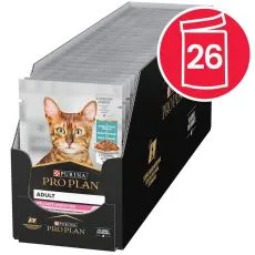 PURINA PRO PLAN CAT DELICATE DIGESTION saszetka Ryba morska 26 x 85 g