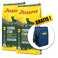 JOSERA Youngstar 2 x 12,5 kg + plecak chłodzący GRÁTIS