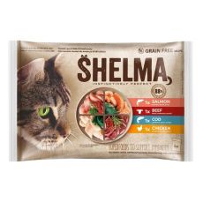 Shelma Cat saszetka mięso i ryba w sosie 4 x 85 g