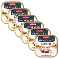 Animonda GranCarno Country Adult - wołowina i jeleń 6 x 150 g
