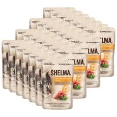Shelma Cat saszetka kurczak-paradyż-ziołka w sosie 28 x 85 g