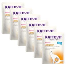 Kattovit Urinary saszetka łosoś 6 x 85 g