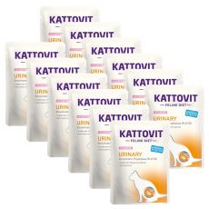 Kattovit Urinary saszetka łosoś 12 x 85 g