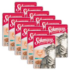 Schmusy Ragout kapsułka kurczak w sosie 12 x 100 g