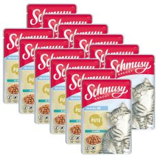 Schmusy Ragout Kitten saszetka z indyka w sosie 12 x 100 g