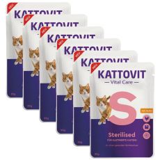 Kattovit Vital Care Sterilised saszetka kurczak 6 x 85 g