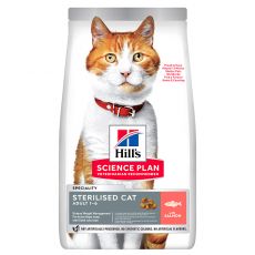 Hill's Science Plan Feline Young Adult Sterilised Cat Salmon 15 kg - USZKODZONE OPAKOWANIE