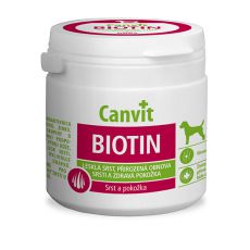 Canvit Biotin - preparat na zdrową i błyszcząca sierść 100 tbl. / 100 g