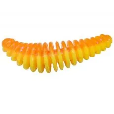 Berkley Rubber Bait PowerBait Power Pupa Fluo Orange Sunshine Yellow 3,5 cm 10 szt.