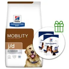 Hill's Prescription Diet j/d Joint Care Sucha karma dla ps&oacute;w 16 kg + 2x przekąski GRATIS