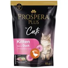 Prospera Plus Kitten Duck & Green Beans saszetki 85 g