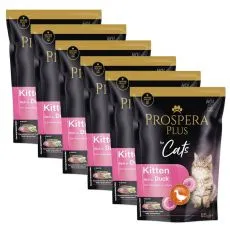 Prospera Plus Kitten Duck & Green Beans saszetki 6 x 85 g