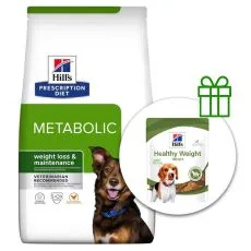 Hill's Prescription Diet Canine Metabolic 4 kg + przekąski GRATIS