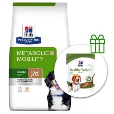 Hill's Prescription Diet Canine Meta+Mobility 4 kg + przekąski GRATIS