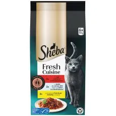 Sheba Fresh Cuisine Taste of Paris saszetki w soku 6 x 50 g
