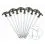 ZFISH zestaw śledzi do bivvy 25cm / 10x