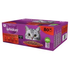 Whiskas saszetki Klasyczny wyb&oacute;r sok&oacute;w 80 x 85 g