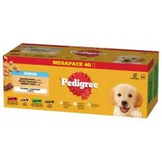 Pedigree Junior saszetki mieszane z ryżem w galaretce 40 x 100 g