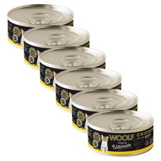 WOOLF WildCat Ultimate Kitten Chicken Pate 6 x 85 g
