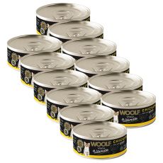 WOOLF WildCat Ultimate Kitten Chicken Pate 12 x 85 g