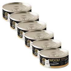 WOOLF WildCat Ultimate Quail Pate 6 x 85 g