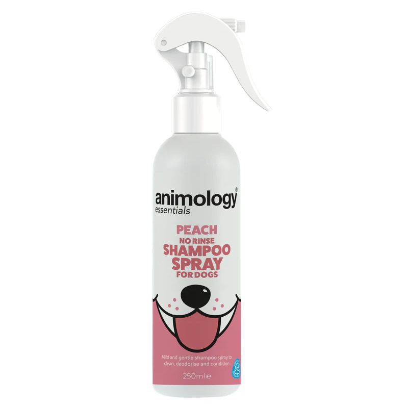 Animology Essentials Peach No Rinse Spray Szampon dla psów bez spłukiwania 250 ml