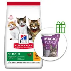Hill's Science Plan Feline Kitten Chicken 7 kg + żwirek GRATIS