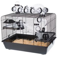 Klatka dla chomika, JERRY II Galaxy CZARNA