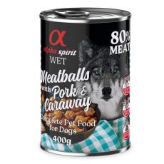 Alpha Spirit Meatballs - wieprzowe z kminkiem 400 g