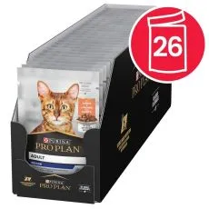 PRO PLAN CAT INDOOR saszetki Łosoś w soku 26 x 85 g