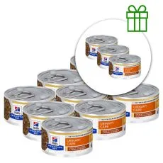 Hill's Prescription Diet Feline Stew c/d Multicare with Chicken & Vegetables 82 g, 9+3 GRATIS