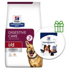 Hill's Prescription Diet Canine i/d AB+ 4 kg + przekąski GRATIS