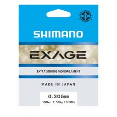 Shimano Exage 300m 0.30mm / 7.5kg Steel Grey