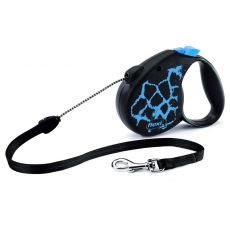 Flexi Safari Żyrafa smycz do 12 kg, 5 m linka - niebieska